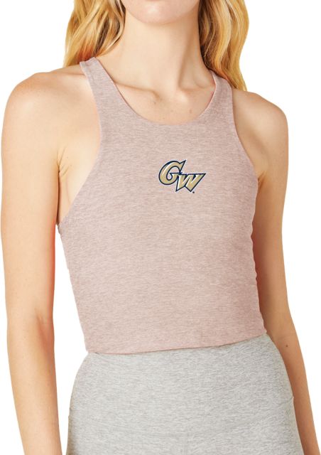 George Washington University Beyond Yoga Racerback Crop Tank Top