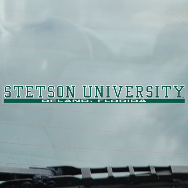 Stetson University Strip Decal