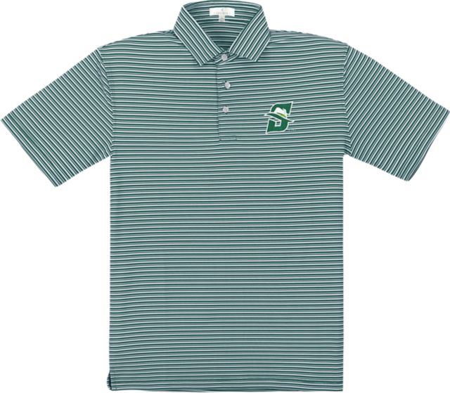 Stetson University Performance Stripe Polo