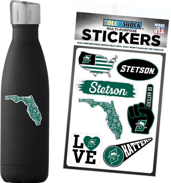 Stetson University 7.5'' x 7.5'' Sticker Sheet