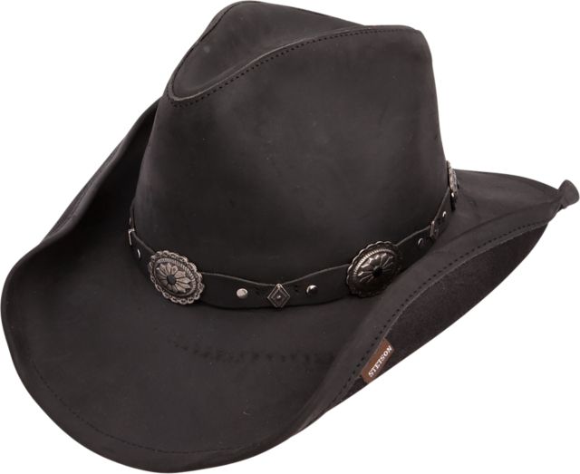 Stetson University Roxbury Leather Western Hat