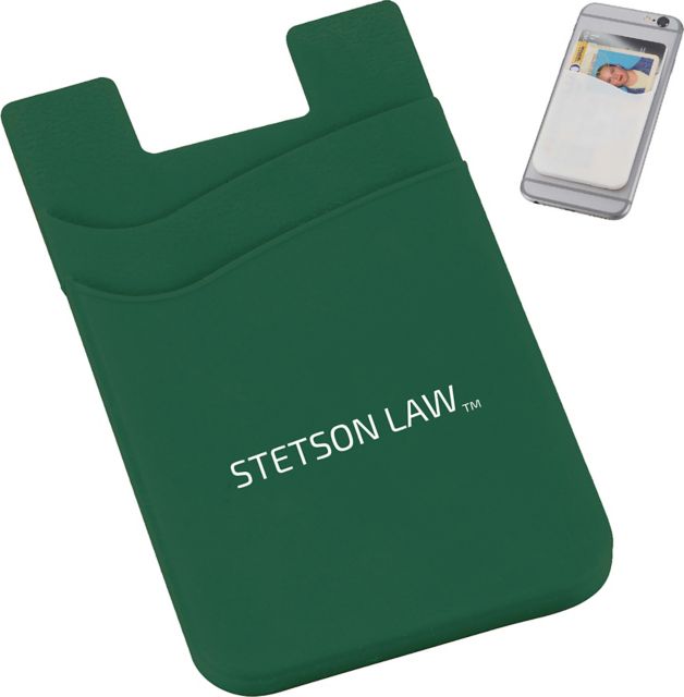 Stetson University Law Silicone Card Wallet