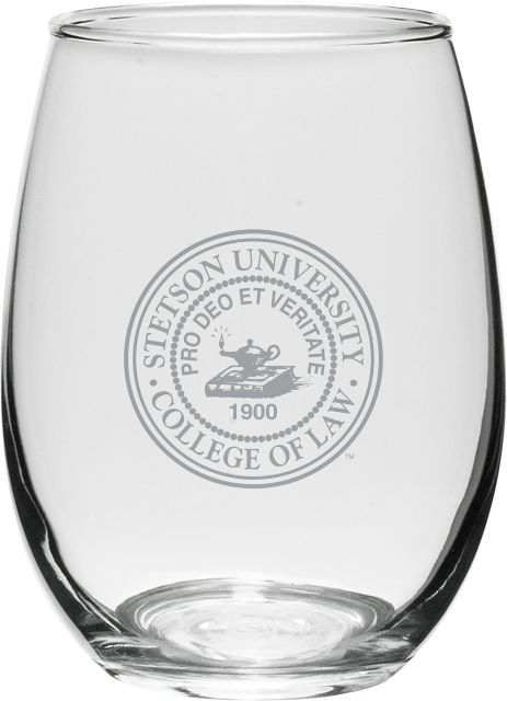 Stetson University Law 21 oz. Wine Glass