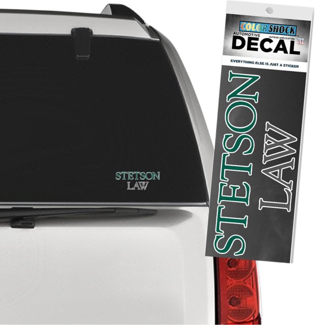 Stetson University Law Decal