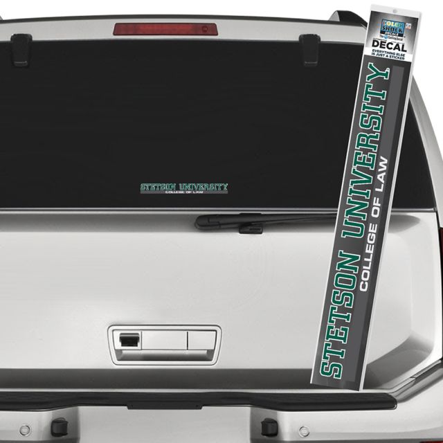 Stetson University Law Strip Decal