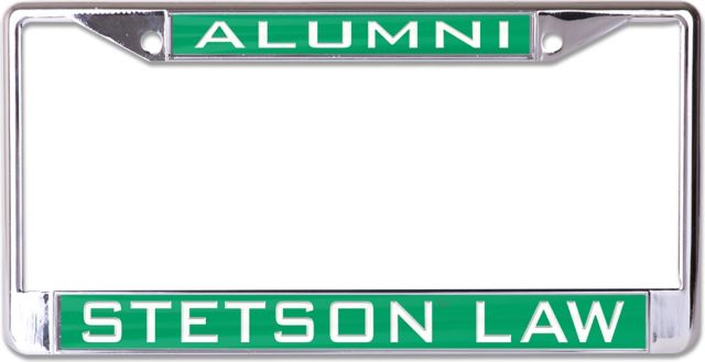Stetson University Law Alumni License Plate Frame