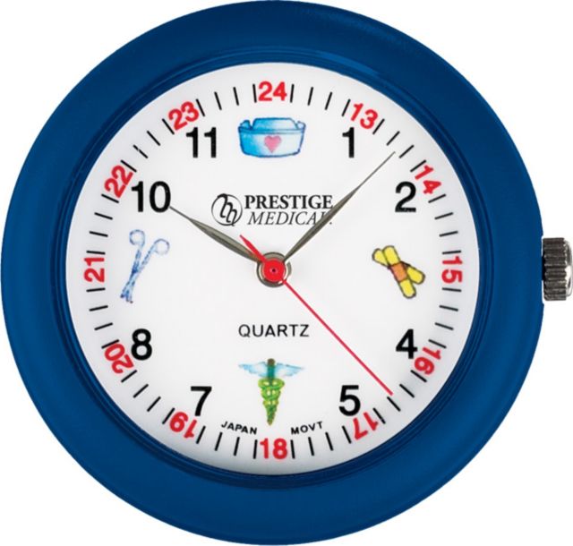 MEDICAL SYMBOLS STETHOSCOPE WATCH-BLUE