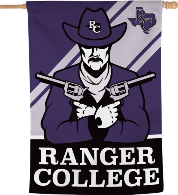Ranger College Rangers 28x40 Vertical Flag