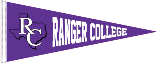 Ranger College 12"X30" Full Color Pennant