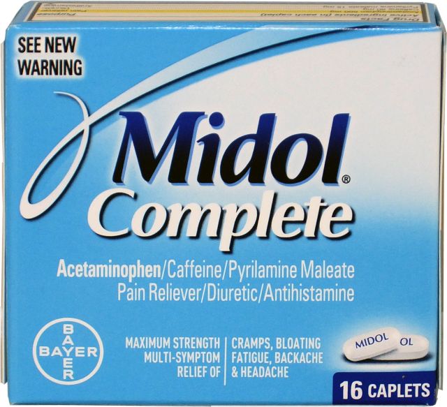 Midol Menstrual Complete 16ct Caplet