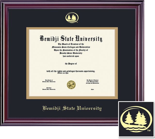 Bemidji State University 8'' x 10'' Elite Diploma Frame