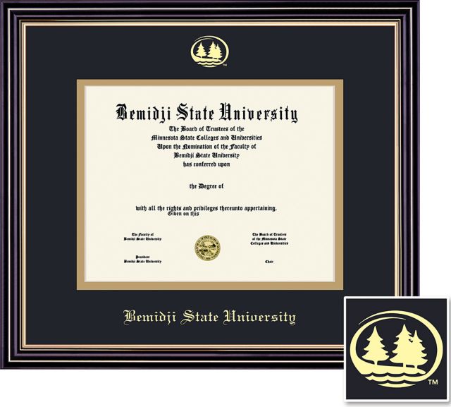 Bemidji State University 8'' x 10'' Prestige Diploma Frame