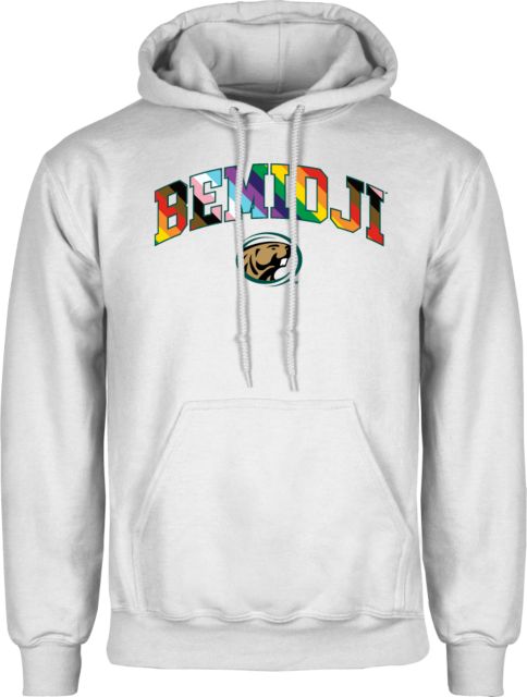 Bemidji State Fleece Hoodie Bemidji Pride Arched Wordmark - ONLINE ONLY