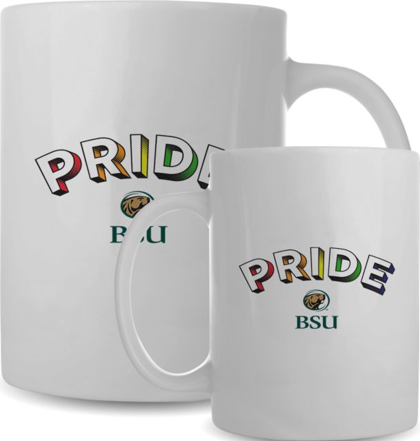 Bemidji State Full Color Mug 15oz BSU Pride Arched Wordmark - ONLINE ONLY