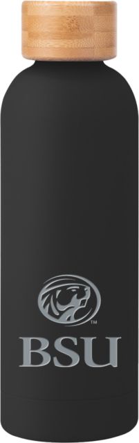 Bemidji State University Blair Stainless Steel Bottle w/ Bamboo Lid 17 oz
