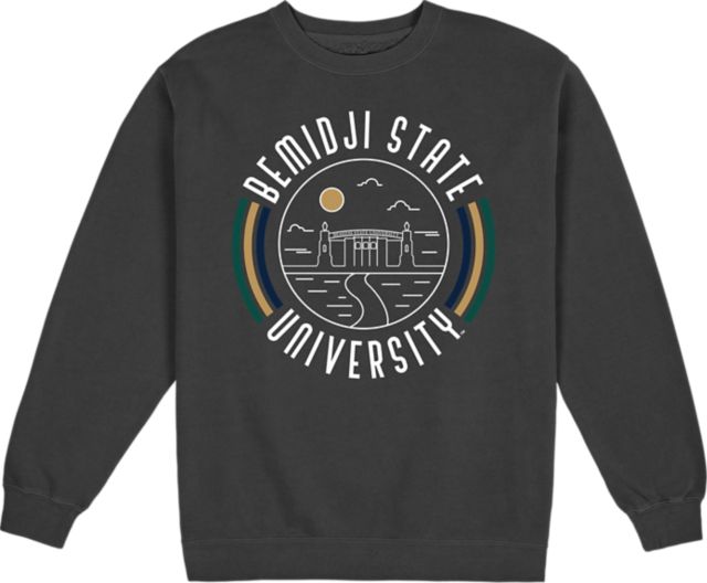 Bemidji State University Pigment Dyed Fleece Crewenck - ONLINE ONLY