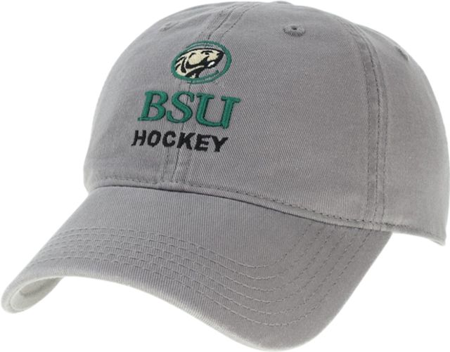 Bemidji State University Beavers Hockey Adjustable Twill Hat