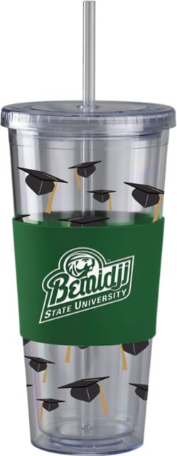 Bemidji State University Acrylic Tumbler with Straw