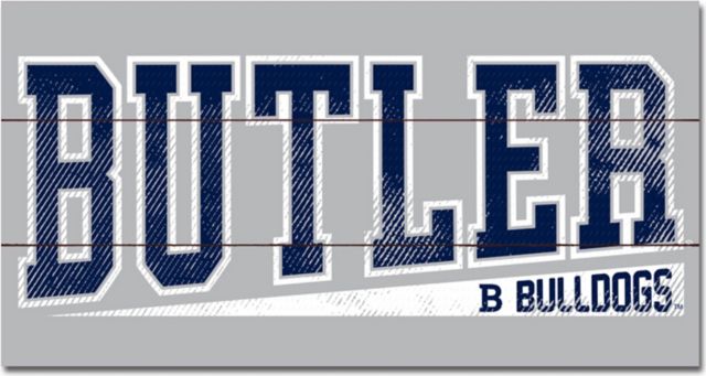 Butler University 11x20 Wood Plank Sign - ONLINE ONLY