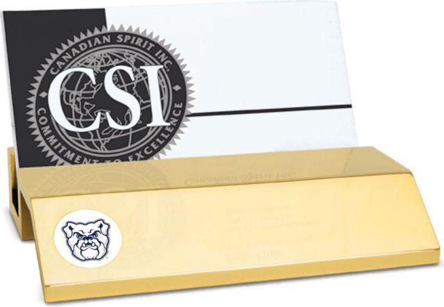 CSI Gold  Card Holder With  Colored Medallion - ONLINE ONLY