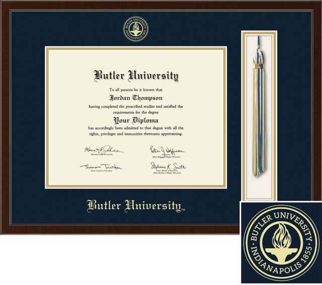 Church Hill Classics Tassel Diploma Frame. Bachelors, Masters, PhD. - ONLINE ONLY