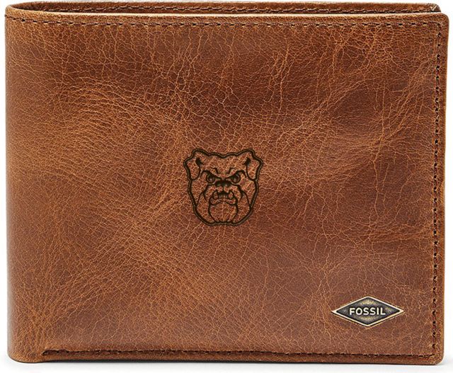 Fossil Leather Ryan RFID Passcase - Dark Brown - ONLINE ONLY