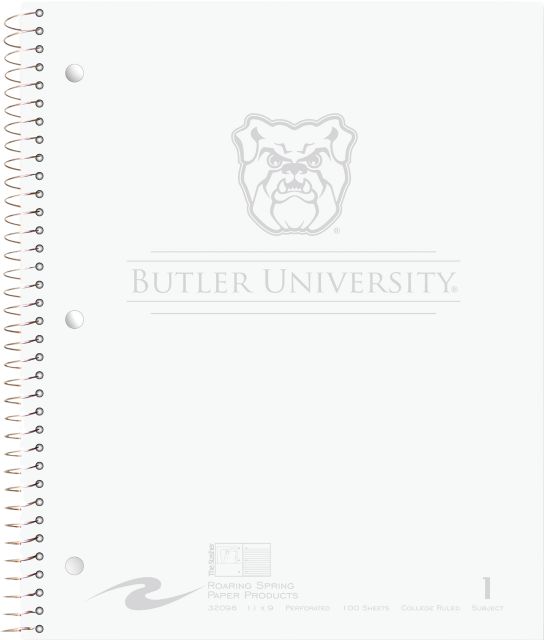 Butler University Bulldogs 100 Sheet Notebook