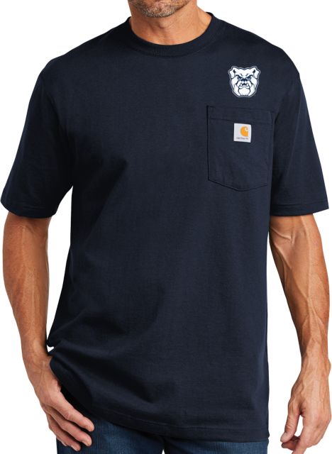 Butler University Carhartt Workwear Pocket Short Sleeve T-Shirt