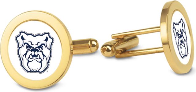 CSI Gold Cufflinks (Gift Boxed) With Colored Medallion - ONLINE ONLY