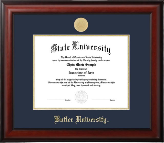 Butler University 11 x 8.5 Diploma Frame