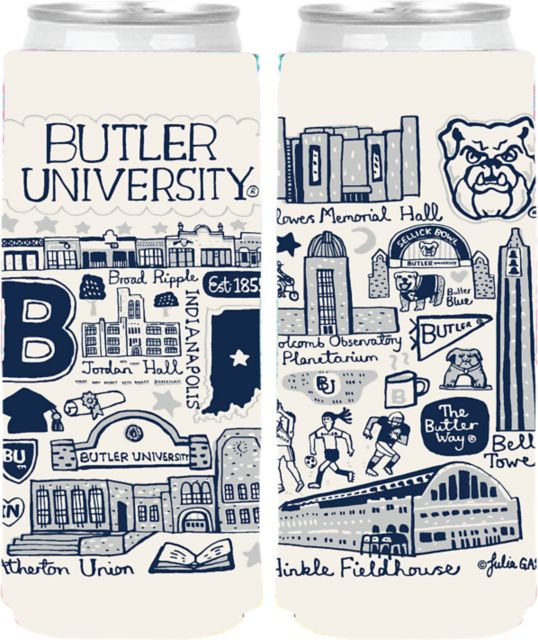 Butler University Slim Can Coozie