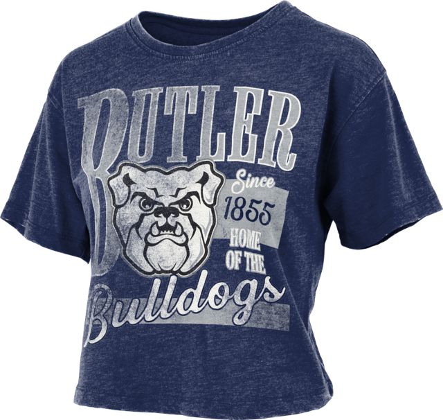 Butler University Bulldogs Women's Crop Short Sleeve T-Shirt