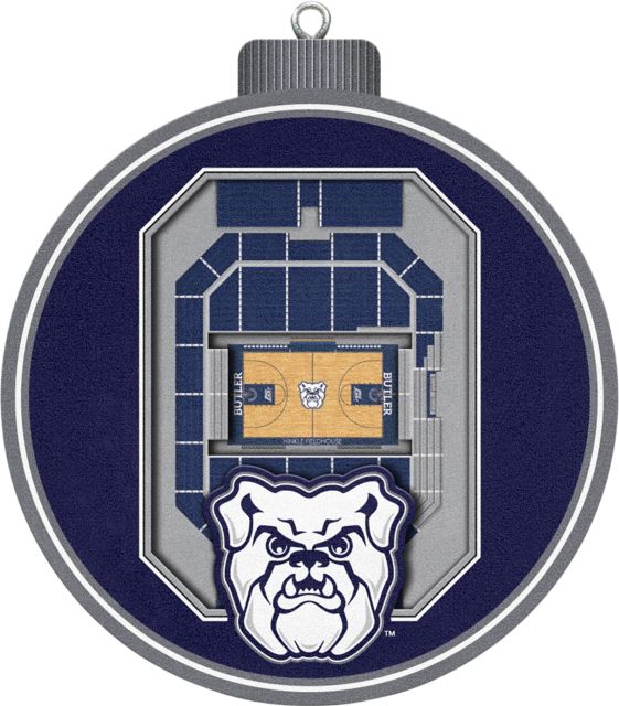 Butler University 3D Stadium View Ornament