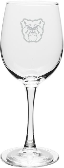 Butler University Bulldogs 12 oz. Wineglass