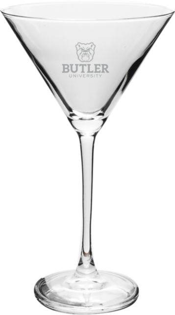 Butler University Bulldogs 10 oz. Martini Glass