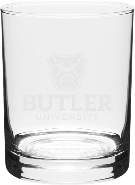 Butler University Bulldogs 16 oz. Glass