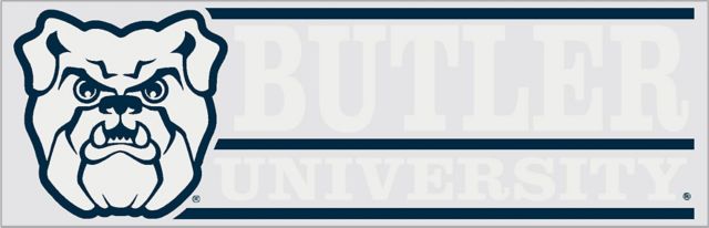 Butler University Bulldogs Cling Decal