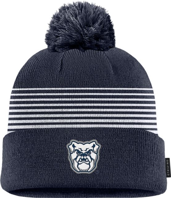 Butler University Peak Cuff Pom Beanie