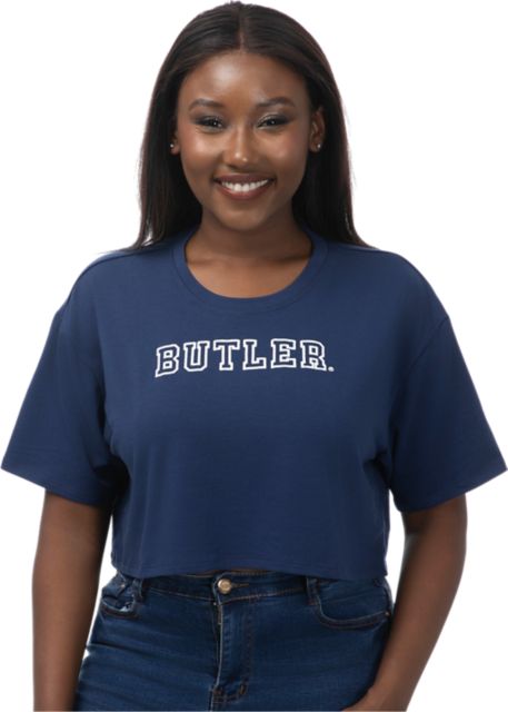 Butler University Women's Boxy Crop Short Sleeve T-Shirt
