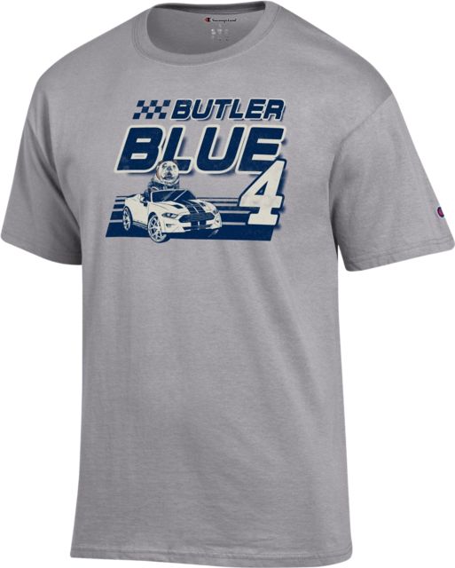 Butler University Race Car Short Sleeve T-Shirt