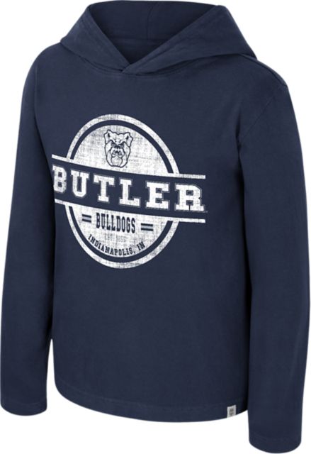 Butler University Bulldogs Youth Hooded Long Sleeve Shirt