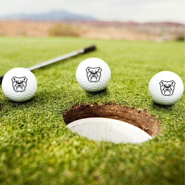 Butler University Bulldogs 3-Pack Golf Balls