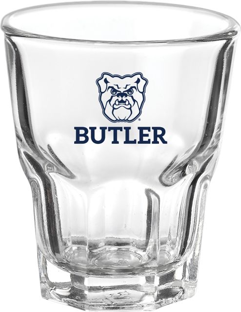 Butler University Bulldogs 1.5 oz. Collectors Glass