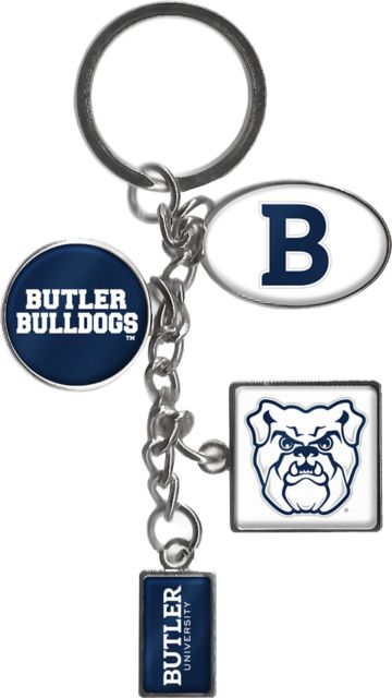 Butler University Dangle Keychain