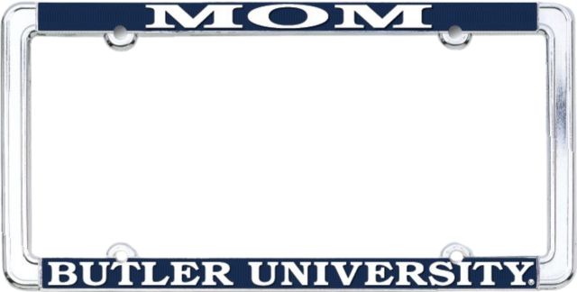 Butler University Mom License Plate Frame