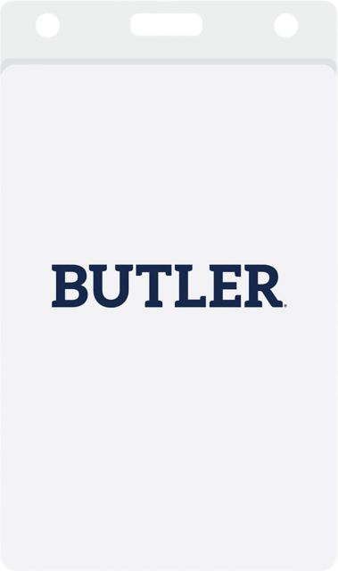 Butler University Thumb Notch Card Guard