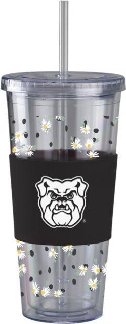 Butler University Bulldogs Acrylic Tumbler with Straw