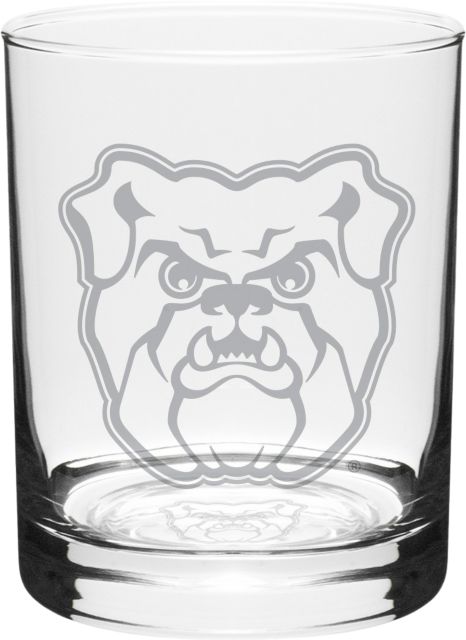 Butler University Bulldogs 14 oz. Double Old Fashioned Glass