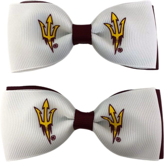 Arizona State University Child Hair Bow - 2 Pack