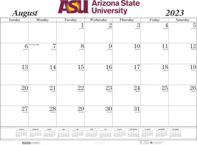 ASU Calendar | Day Planners, File Folders & Organizational Supplies